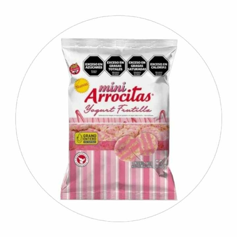 Galletitas Mini Arrocitas Frutilla 53 Gr - comprar online