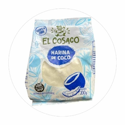 Harina de Coco El Cosaco 200gr - comprar online