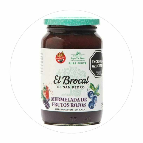 Mermelada Light Frutos Rojos El Brocal 400 Gr - comprar online