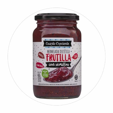 Mermelada Frutilla con Semillas Cuarto Creciente 400 Gr - comprar online