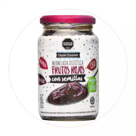 Mermelada Frutos Rojos con Semillas Cuarto Creciente 400 Gr - comprar online