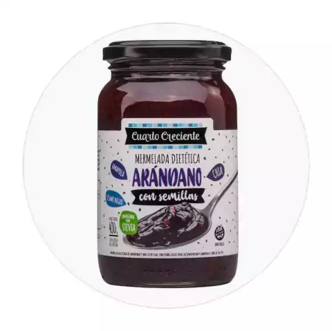Mermelada Arandanos con Semillas Cuarto Creciente 400 Gr - comprar online