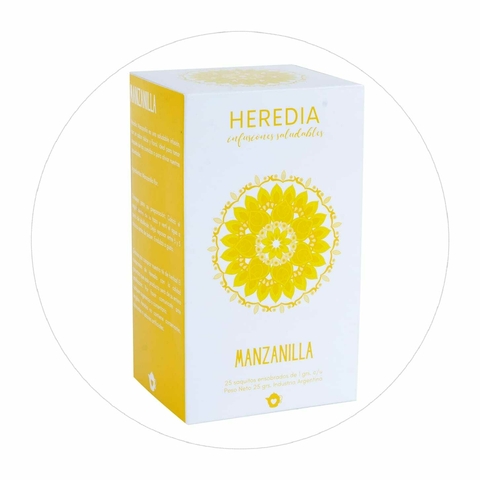 Te Manzanilla Heredia 25 Saquitos - comprar online