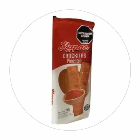 Crackitas Pimenton Sin Tacc Kapac 100 Gr - comprar online