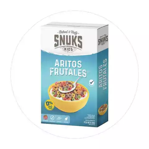 Aritos Frutales Sin Tacc Snuks 200 Gr - comprar online