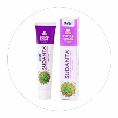 Pasta Dental Ayurvedica en Gel Encias Sanas Sri Sri 100g - comprar online