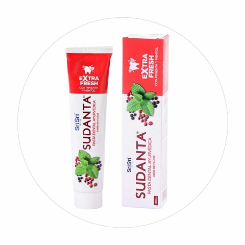 Pasta Dental Ayurvedica Extra Fresh Sri Sri 100g - comprar online