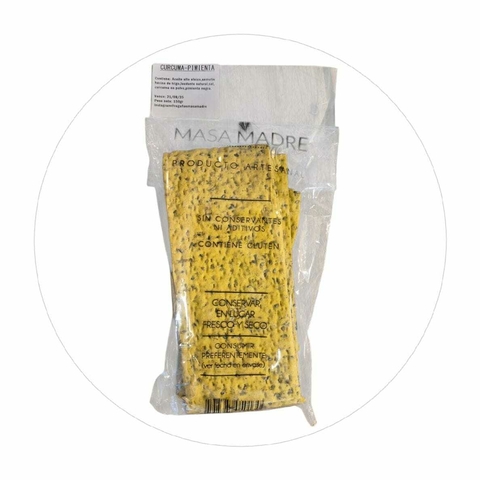 Talita curcuma pimienta 150gr Masa madre - comprar online