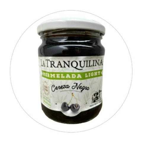 Mermelada Sin Azucar Cereza Negra La Tranquilina 330 Gr - comprar online