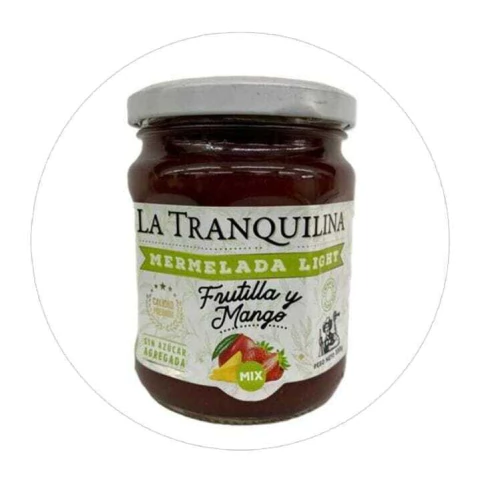 Mermelada Sin Azucar Frutilla Mango La Tranquilina 330 Gr - comprar online