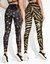 Calza Touche Sport Reversible Gold Animal - comprar online
