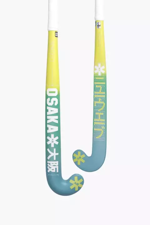 Palo de Hockey Osaka Mid Bow GF Retro Blue - Shadow Lime Gradient 37,5" - comprar online