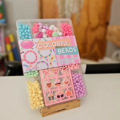SET JOYAS COLORIDAS COLORFUL BEADS
