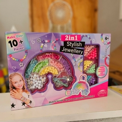 SET JOYAS ARCO IRIS