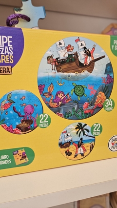 ROMPECABEZAS CIRCULAR - PIRATAS Y SIRENAS en internet