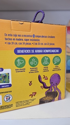 ROMPECABEZAS CIRCULAR - PIRATAS Y SIRENAS - Ula Ula • Buenos Juguetes •