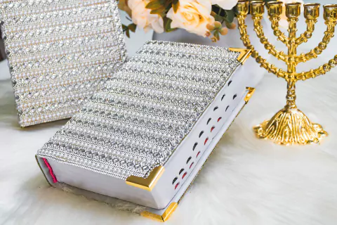 BÍBLIA G 22X14 COM HARPA- letra HIPER GIGANTE