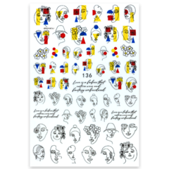 Stickers Femme #136