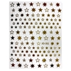 Stickers adhesivos estrellas Gold #353