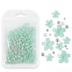 Flores 3D Verde
