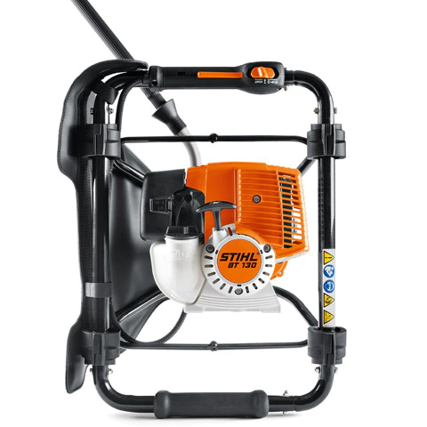 Hoyadora Stihl BT-131 fondo blanco manillar multifuncion PDA WEB