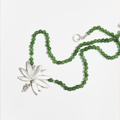 Collar LOTTO con piedras naturales.