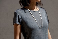 Collar PLOP 03 coral blanco - comprar online