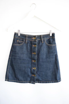 Pollera Riffle Jeans (t.26)