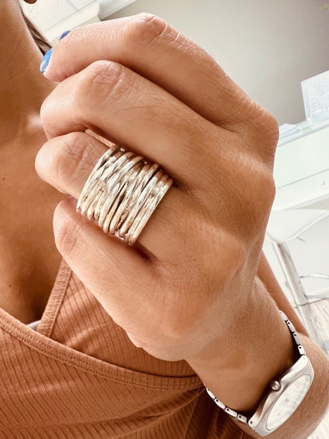 ANILLO HILOS DE LA VIDA ROMA MAXI