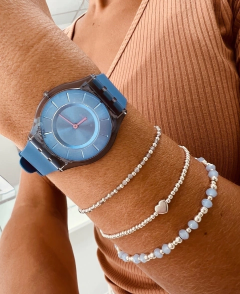 RELOJ SWATCH DENIM BLUE