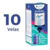 Caixa com 10 unid. - Vela Alcalina com Magnésio - Oasis - comprar online