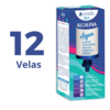 Caixa com 12 unid. - Vela Alcalina com Magnésio - Oasis - comprar online