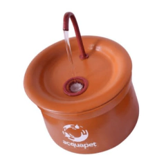 Bebedouro Fonte Bico Inox - 2L - Acquapet na internet