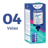 Caixa com 4 unid. - Vela Alcalina com Magnésio - Oasis - comprar online