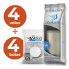 Kit 4: 4 velas esterilizantes + 4 boias