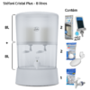 Filtro Cristal Plus - 8 litros - 2 velas