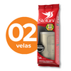 Caixa com 2 - Vela Tradicional