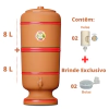 Filtro de Barro São Pedro - 8 litros - 2 velas - comprar online
