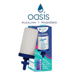 Caixa com 12 unid. - Vela Alcalina com Magnésio - Oasis - Filtro de Barro