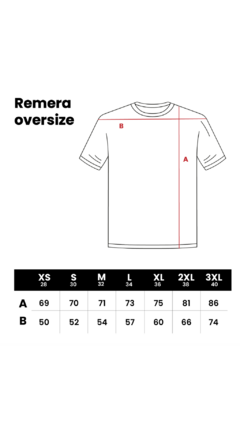 Remera California Over Size - tienda online