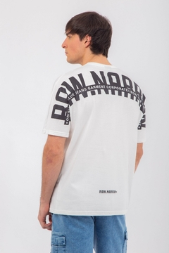 RAW NARROW BACK OVER SIZE TEE - comprar online