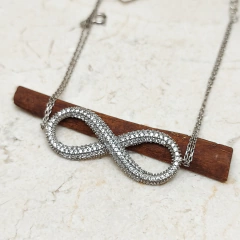 Pulseira em prata com Zircônia 0103832U0278