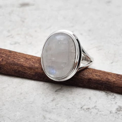 Anel em prata com Pedra da Lua 0103811A0175 - comprar online