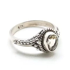 Anel em prata com Citrino 0103845A0154 - comprar online
