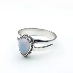 Anel em prata com Opalina 0103829A0152