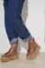 Borcego Pipei Mujer Moda Cordón Con Alpinos Moda. - comprar online