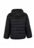 Campera Vancouver Negro Inflada Con Piel Atomik Niño. - Foot Station