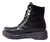 Borcegos Cortos Lua Acordonados Mujer Eco Cuero Botita Moda. - Foot Station