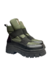 Imagen de Bota Jax Negro, Negro/Bronce Semi Impermeable.