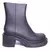 Bota De Lluvia Negro Agua Negro.